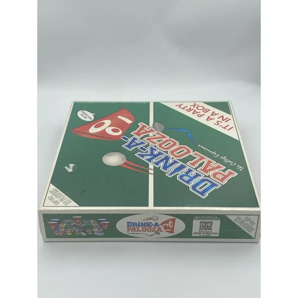 PALOOZA GAMES Drink-A-Palooza Party Board Game Up to 12 Players 21+ 2019